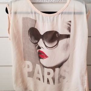 Sheer Paris Shirt